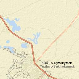 Yuzhno-Sukhokumsk Street Map