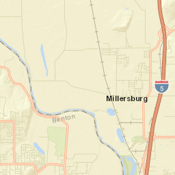 Millersburg Street Map