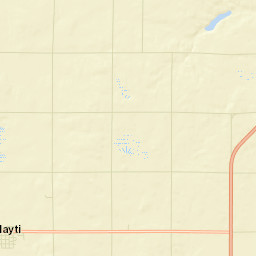 Hamlin County Street Map