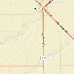 Canby Street Map