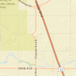 Dakota County Street Map