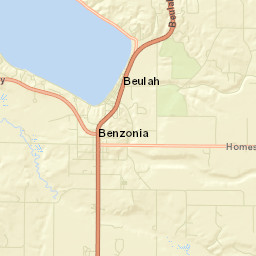 Beulah Street Map