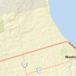 Meaford Street Map