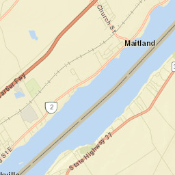 Terrace Park New York Street Map