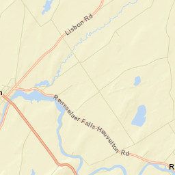 Heuvelton New York Street Map