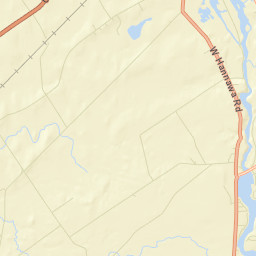 Hannawa Falls New York Street Map