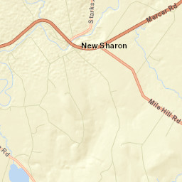 New Sharon Street Map
