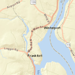 Winterport Street Map