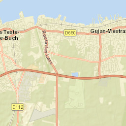 Gujan-Mestras Street Map