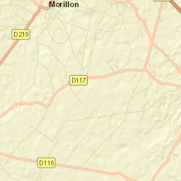 Saint-Morillon Street Map