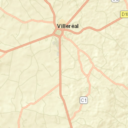 Villeréal Street Map