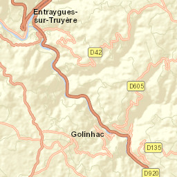 Entraygues-sur-Truyère Street Map