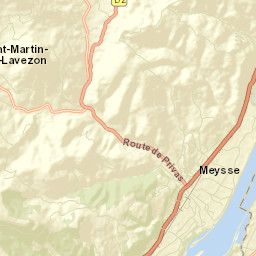 Meysse Street Map