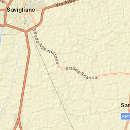 Savigliano Street Map
