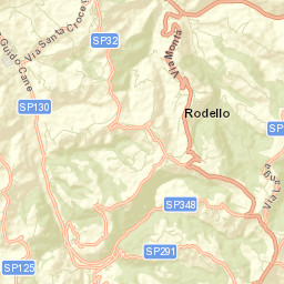 Albaretto della Torre Street Map