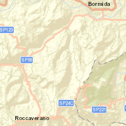 Monastero Bormida Street Map