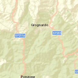 Grognardo Street Map
