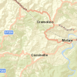 Cassinelle-Concentrico Street Map