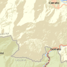 Gorreto Street Map