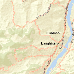 Langhirano Street Map