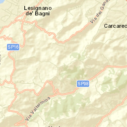 Lesignano de'Bagni Street Map