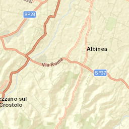 Albinea Street Map