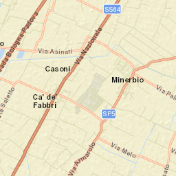 Cà Dè Fabbri Street Map