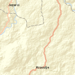Peći Street Map