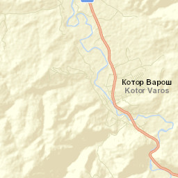 Kotor Varoš Street Map