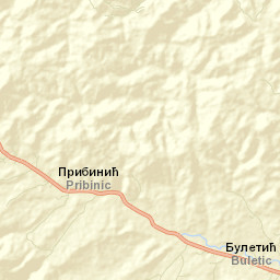 Pribinić Street Map