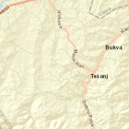 Tešanj Street Map