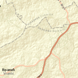 Mala Moštanica Street Map