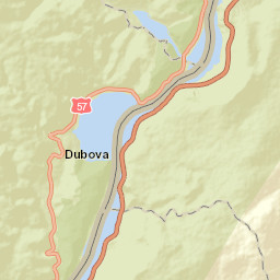 Dubova Street Map
