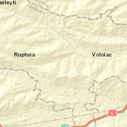 Comuna Voloiac Street Map