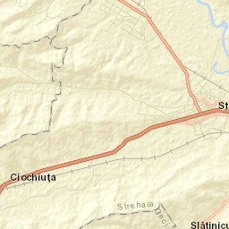 Ciochiuța Street Map