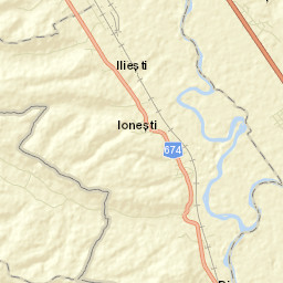 Ioneşti Street Map