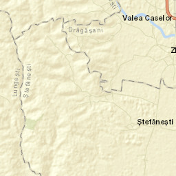 Municipiul Drãgãşani Street Map
