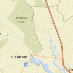 Comuna Crevedia Street Map