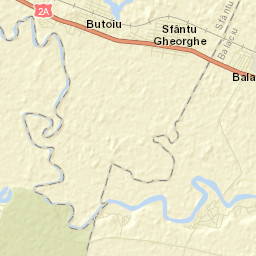 Comuna Balaciu Street Map