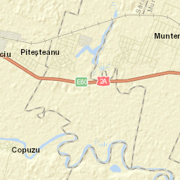 Sărățeni Street Map