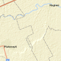 Platonești Street Map