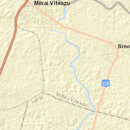 Comuna Mihai Viteazu Street Map
