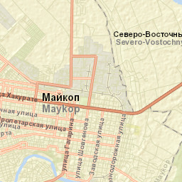 Maykop Street Map