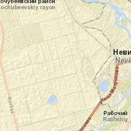 Kochubeyevskoye Street Map