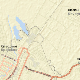 Spassk-Dal’niy Street Map