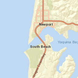 Newport Street Map