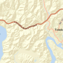 Toledo Street Map