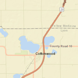 Cottonwood Street Map