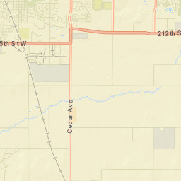 Lakeville Street Map