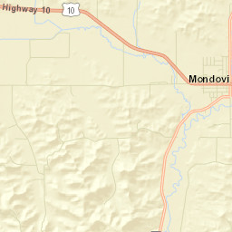 Mondovi Street Map